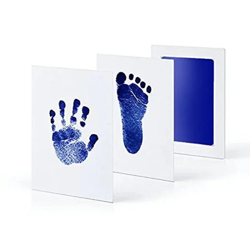 Pet Handprint Footprint Clay Disposable No Wash Ink Clay with Layered Design Non Sticky Mess Free Safe Gentle Handprint Ink Pad