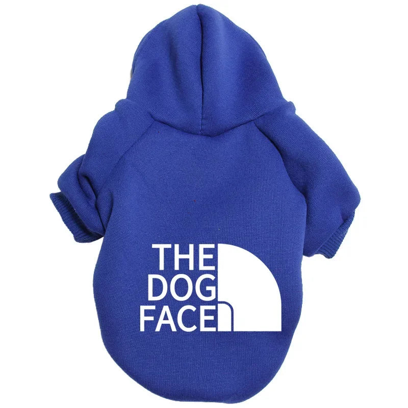 Sweat à capuche pour chien de compagnie, vêtements pour grands chiens, automne et hiver, bouledogue français, labrador, veste