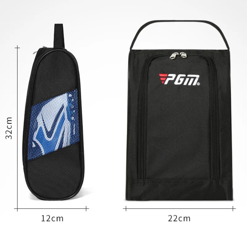 Sac de transport pour chaussures de golf, mini-sac de transport en nylon, porte-balles de golf, pochette légère et respirante, sac de tee, accessoires de sport