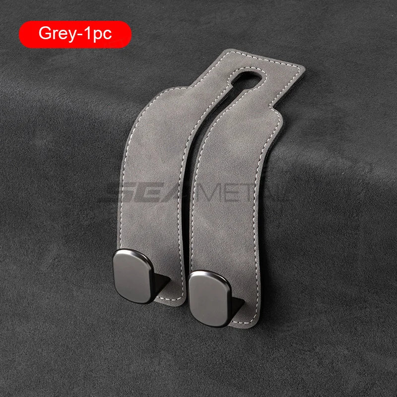 Car Headrest Hooks Hanger for Bags Seat Back Organizer Holder Clips Auto Fastener Hooks Car St