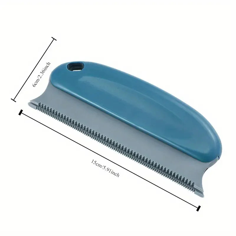 1 brosse pour enlever les poils d'animaux avec poignéepour nettoyer les voitures, les tapis, les canapés, les vêtements et les lits