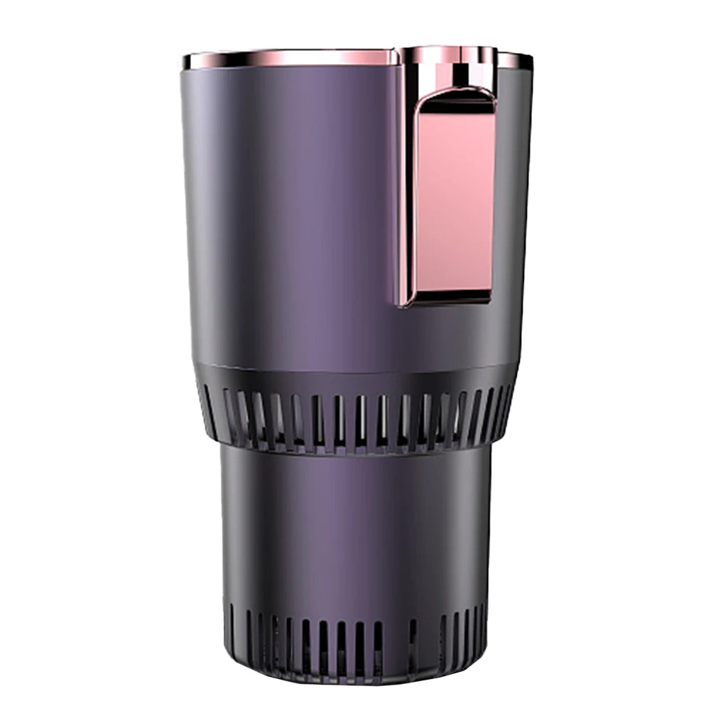 Porte-gobelet 2 en 1 pour voiture, pour boissons chaudes et froides