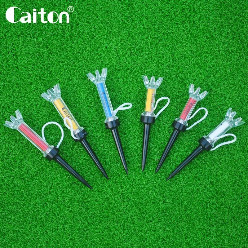 Lot de 5 tees de golf magnétiques
