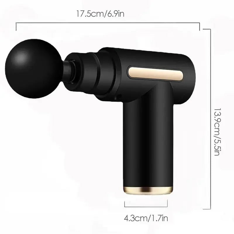Mini pistolet de massage sans fil