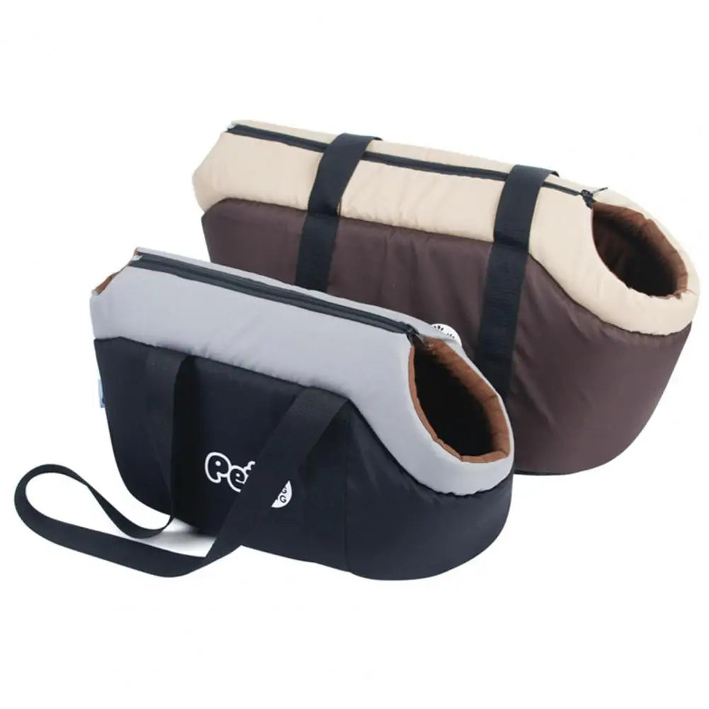 Sac de transport pour animaux de compagnie, souple et réglable, en tissu, avec rembourrage intérieur, pour transport de chats et d'animaux de compagnie, sac à main respirant pour voyage