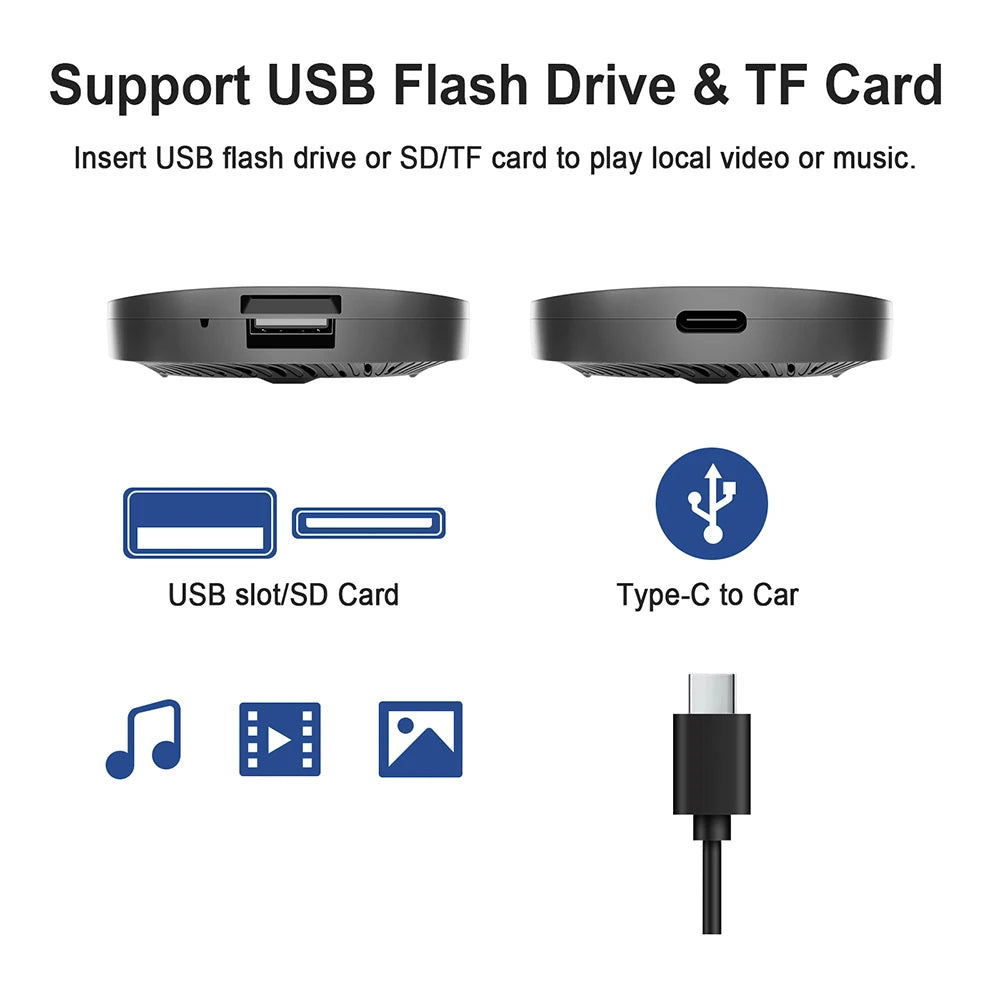 Carplay AI Box sans fil