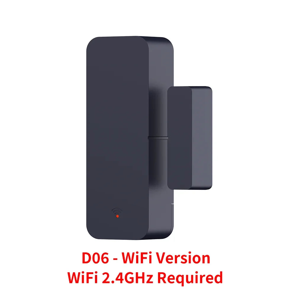 Capteur de porte/fenêtre Tuya Zigbee, capteur magnétique anti-cambriolage, alarme, vie intelligente, compatible avec Alexa et Google Home