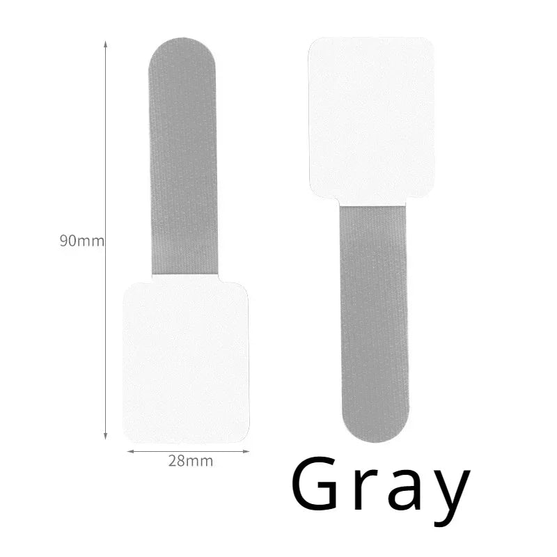Lot de 5 organiseurs de câbles réutilisables, enrouleurs de câbles de bureau, organiseurs de serre-câbles auto-adhésifs, supports de cordons, sangles de protection de cordons