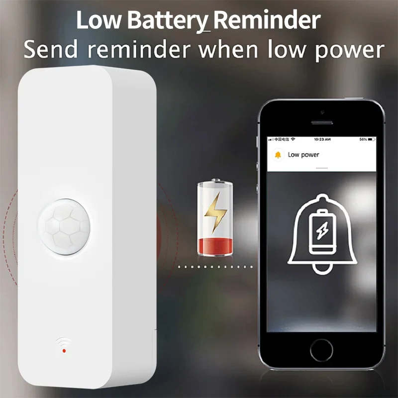 Smart Home Détecteur infrarouge Sécurité Smart Life Fonctionne avec Alexa Google Home