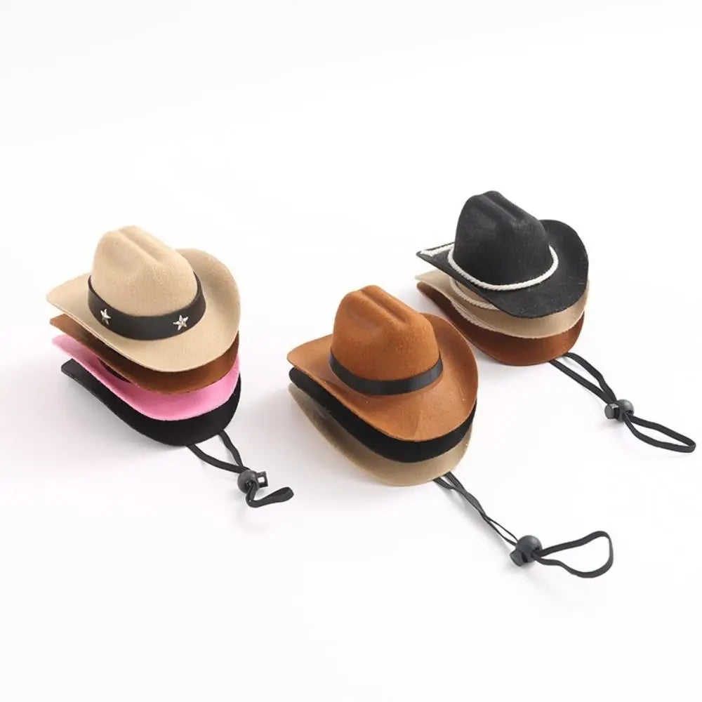 Chapeau pour chien, accessoires pour animaux de compagnie, costume réglable, haut-de-forme, couvre-chef, , casquettes pour chiens, chapeaux de soleil pour animaux de compagnie pour chats