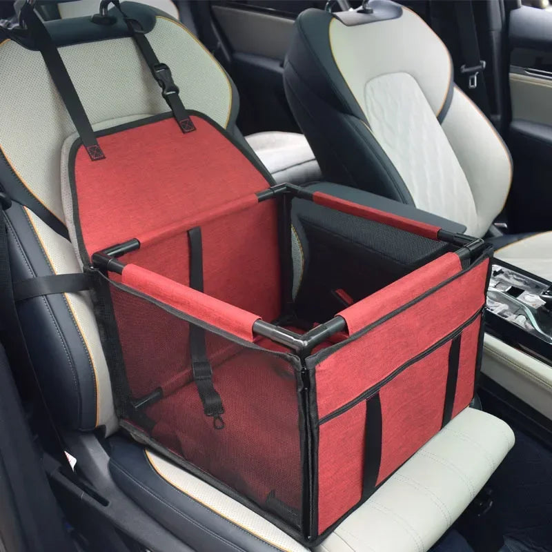 Housse de siège auto pour chien, imperméable, pour transport de petits et moyens chiens.