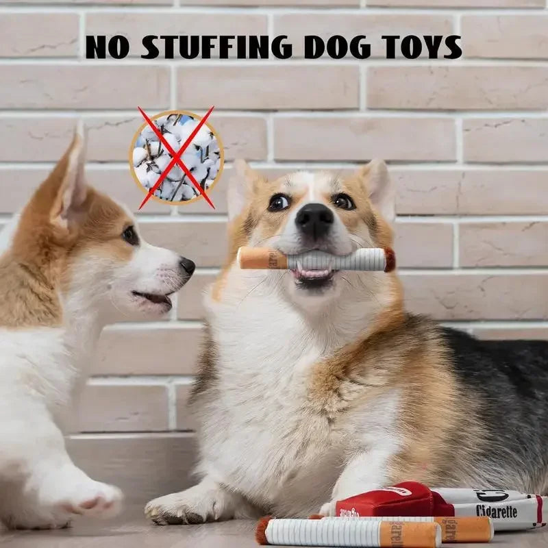 Jouets pour chiens, mégot de cigarette