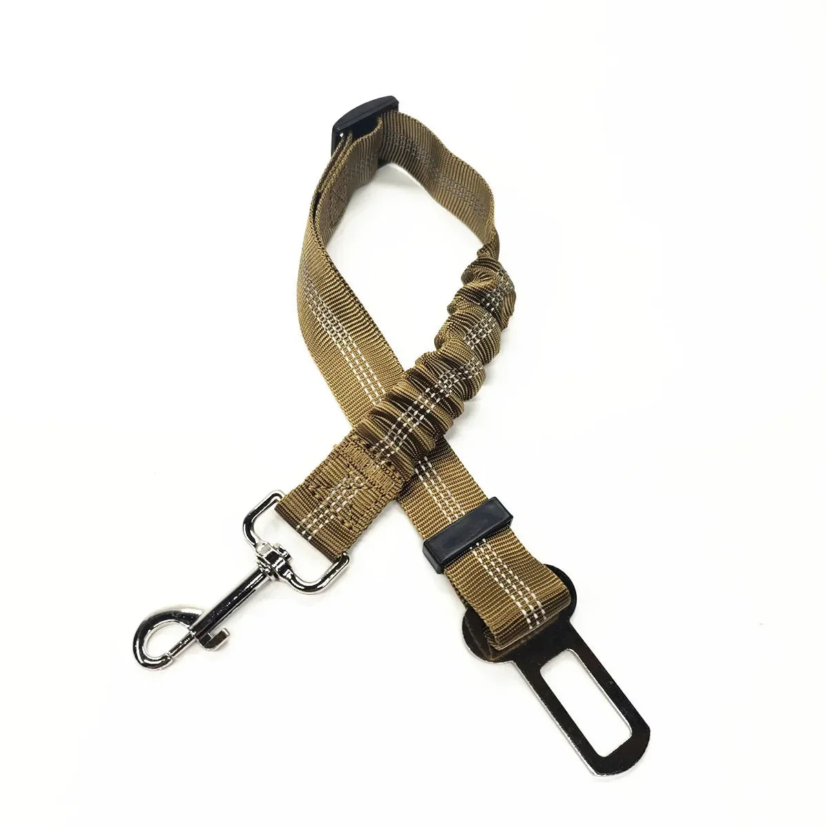 Ceinture de sécurité réglable pour chien et chat, harnais pour véhicule, clip de sécurité, levier de traction, colliers pour chien, accessoires pour chien