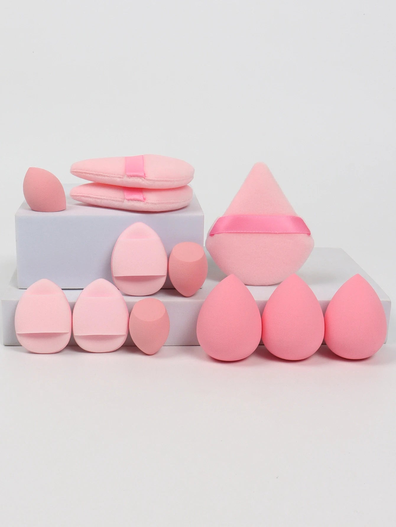Ensemble d'éponges de maquillage tout usage de 12 pièces