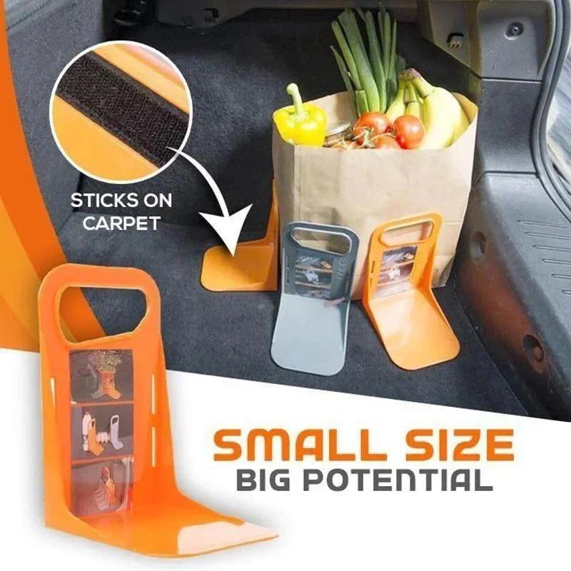 Lot de 2 supports fixes pour coffre de voiture