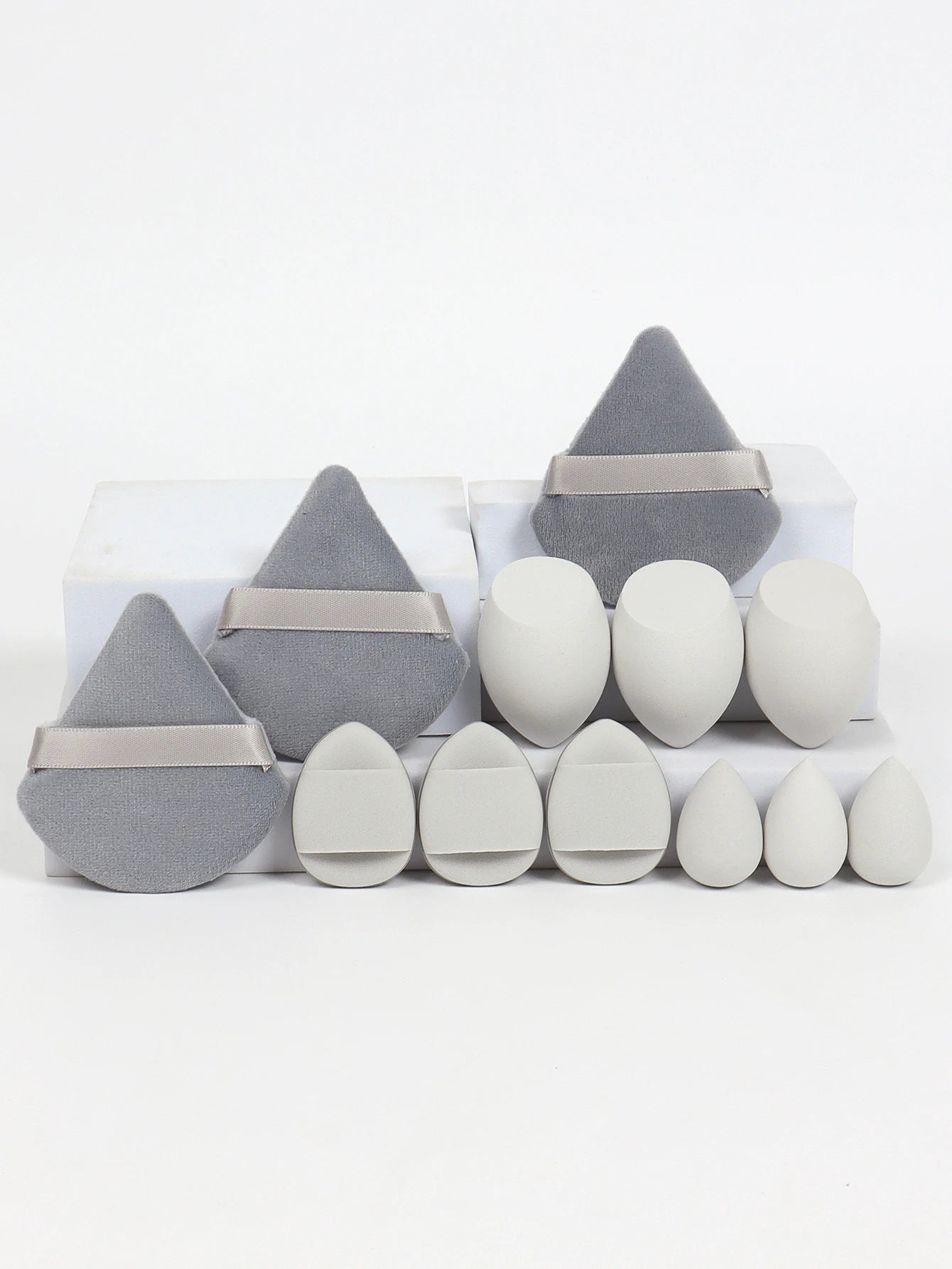 Ensemble d'éponges de maquillage tout usage de 12 pièces