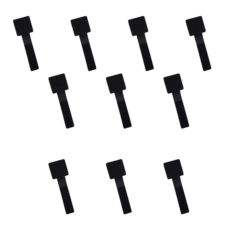 Lot de 5 organiseurs de câbles réutilisables, enrouleurs de câbles de bureau, organiseurs de serre-câbles auto-adhésifs, supports de cordons, sangles de protection de cordons