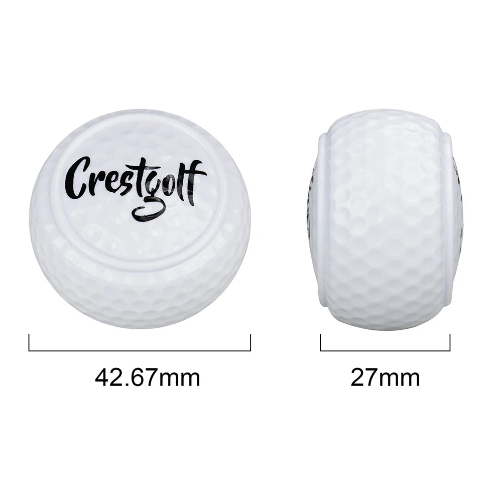 1 balle d'entraînement de golf plate pour putting