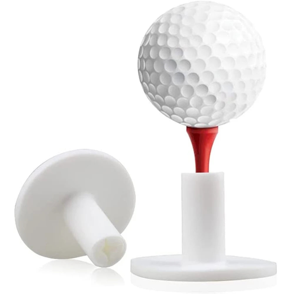 1 support de tee de golf en caoutchouc de 38 mm, accessoire d'entraînement pour tapis d'entraînement et de practice