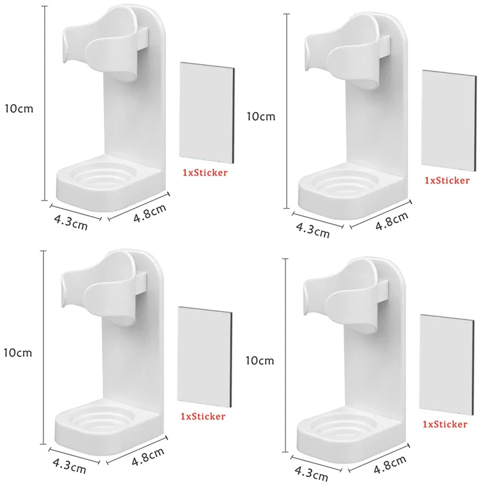 Traceless Toothbrush Holder Bath Wall-Mounted Electric Toothbrush Holders Adults Toothbrush Stand Hanger Bathroom Accessories