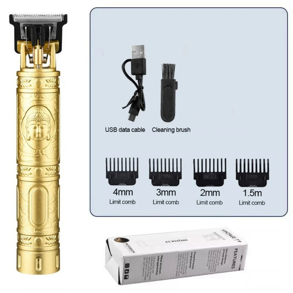 T9 USB Electric Hair Clipper Machine Rechargeable Man Shaver Trimmer Barber Technical Beard Trimmer For Men Hair Care Cutting