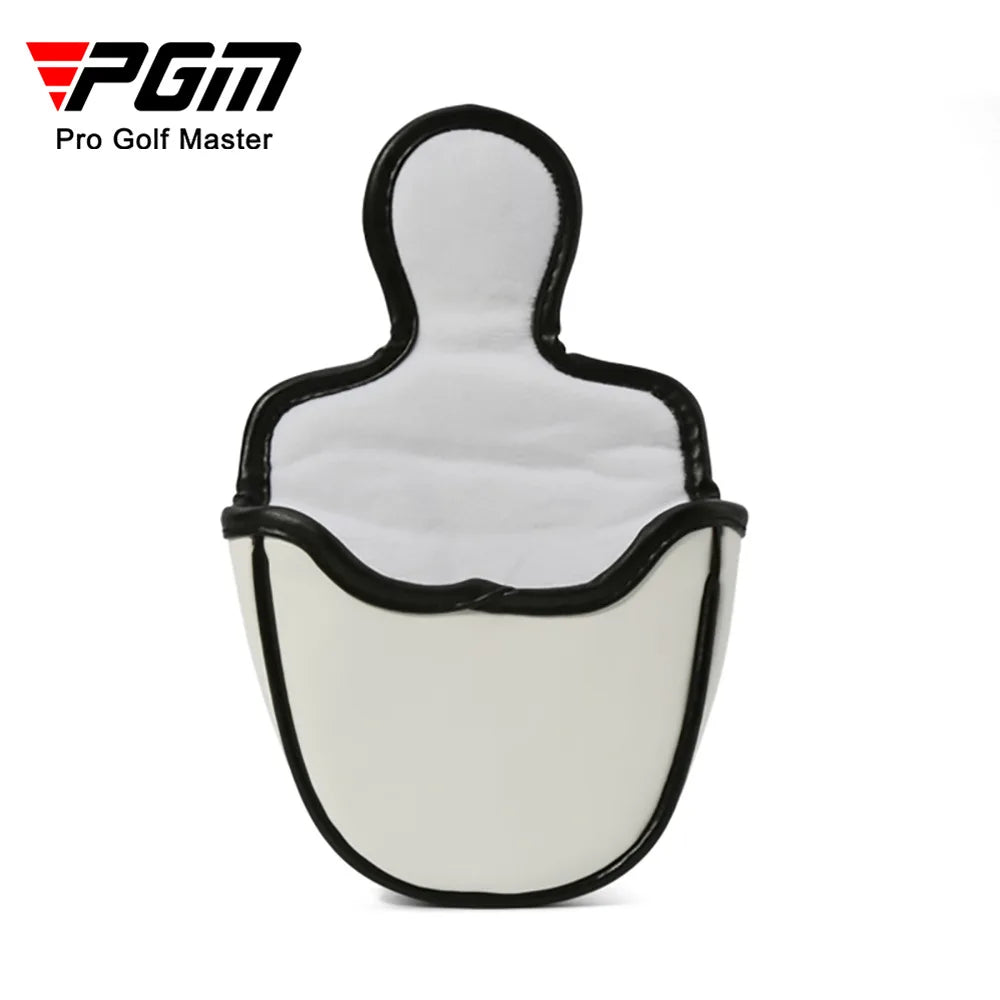 Housse de protection pour putter, demi-cercle, magnétique, anti-rayures