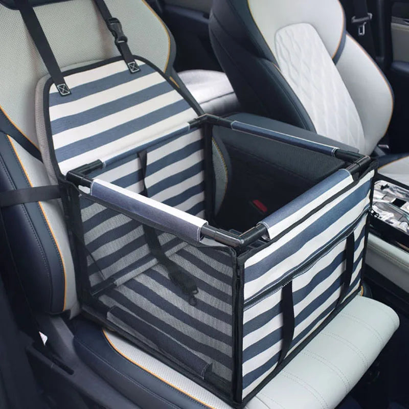 Housse de siège auto pour chien, imperméable, pour transport de petits et moyens chiens.