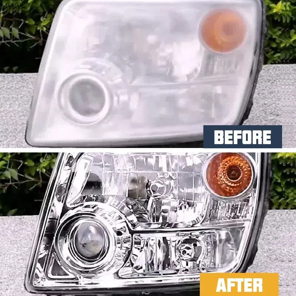 Car Quick Headlight Restoration Polishing Kits Headlamp Remover Repair Cleaning Remove Oxidation Headlight Polish Liquid LHB-16