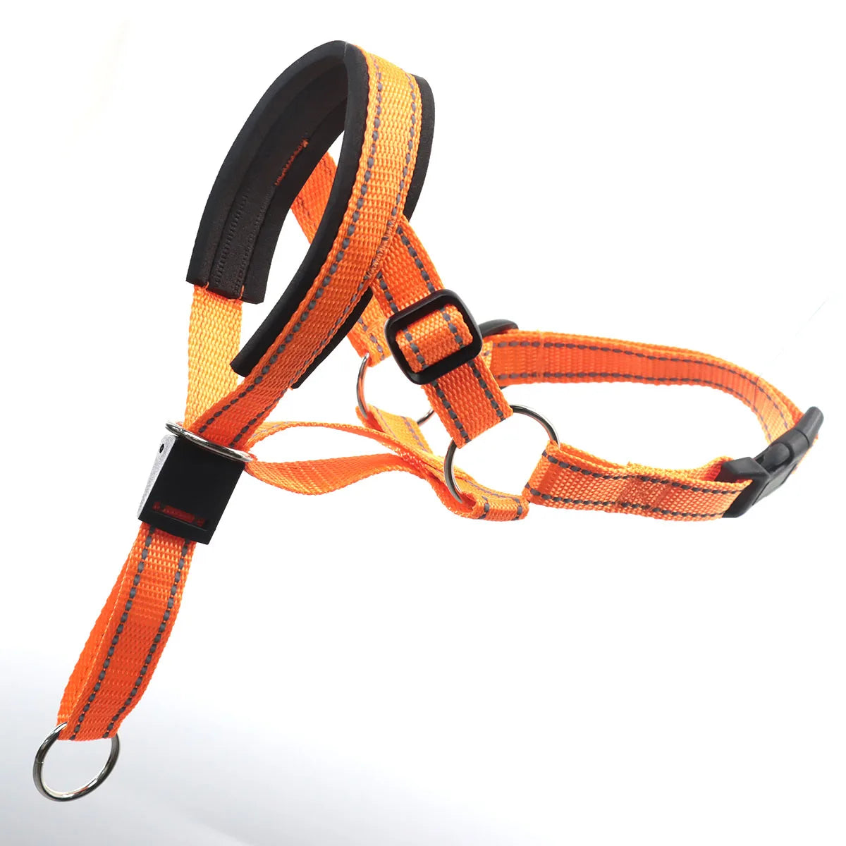 Muselières pour chien, collier anti-aboiement, outil de dressage respirant, muselières en nylon avec bandes réfléchissantes, laisses d'été pour animaux de compagnie