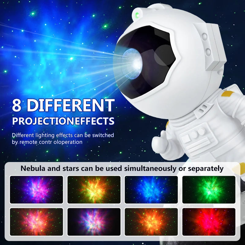 Projecteur LED de ciel étoilé pour chambre à coucher, luminaire décoratif d'intérieur, idéal comme cadeau d'anniversaire pour enfant
