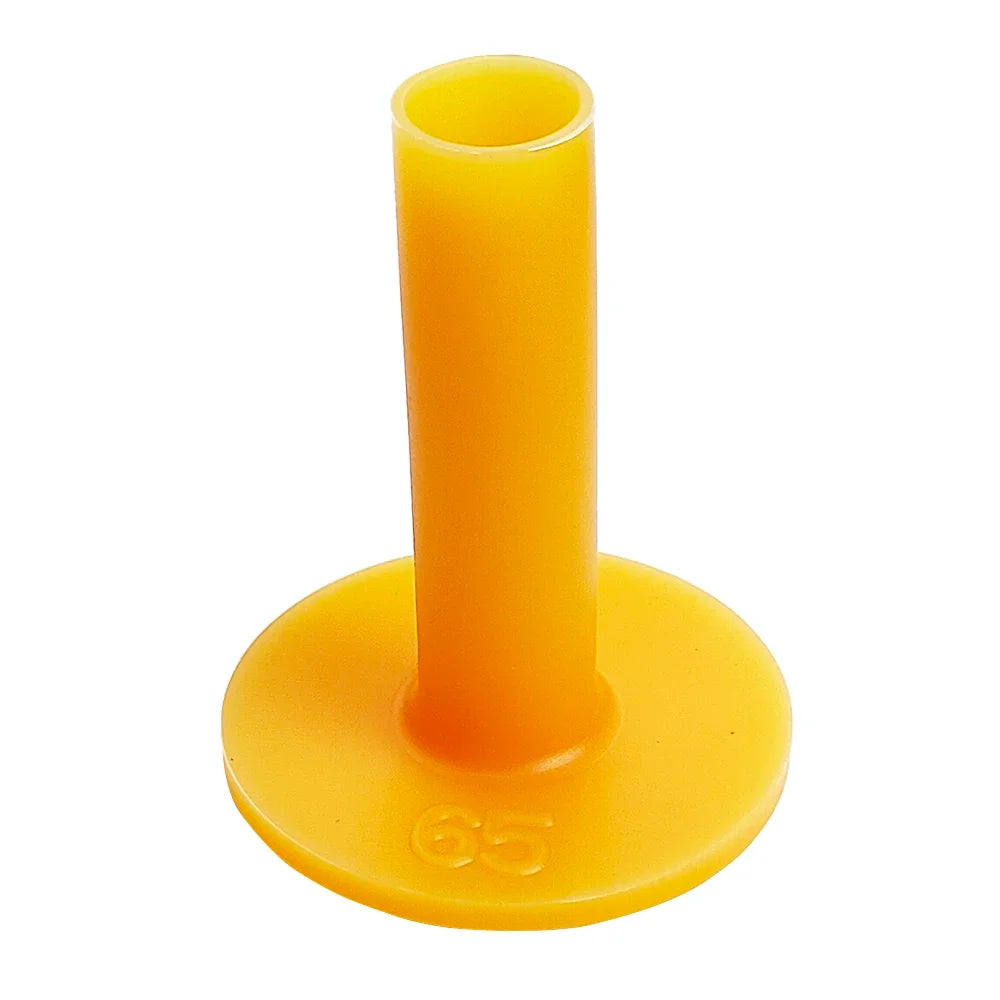 Lot de 5 supports de balles de golf en caoutchouc pour entraînement au tendon de bœuf