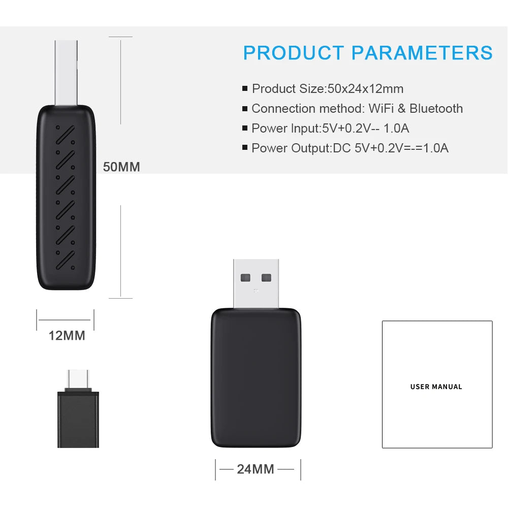 Adaptateur CarPlay sans fil