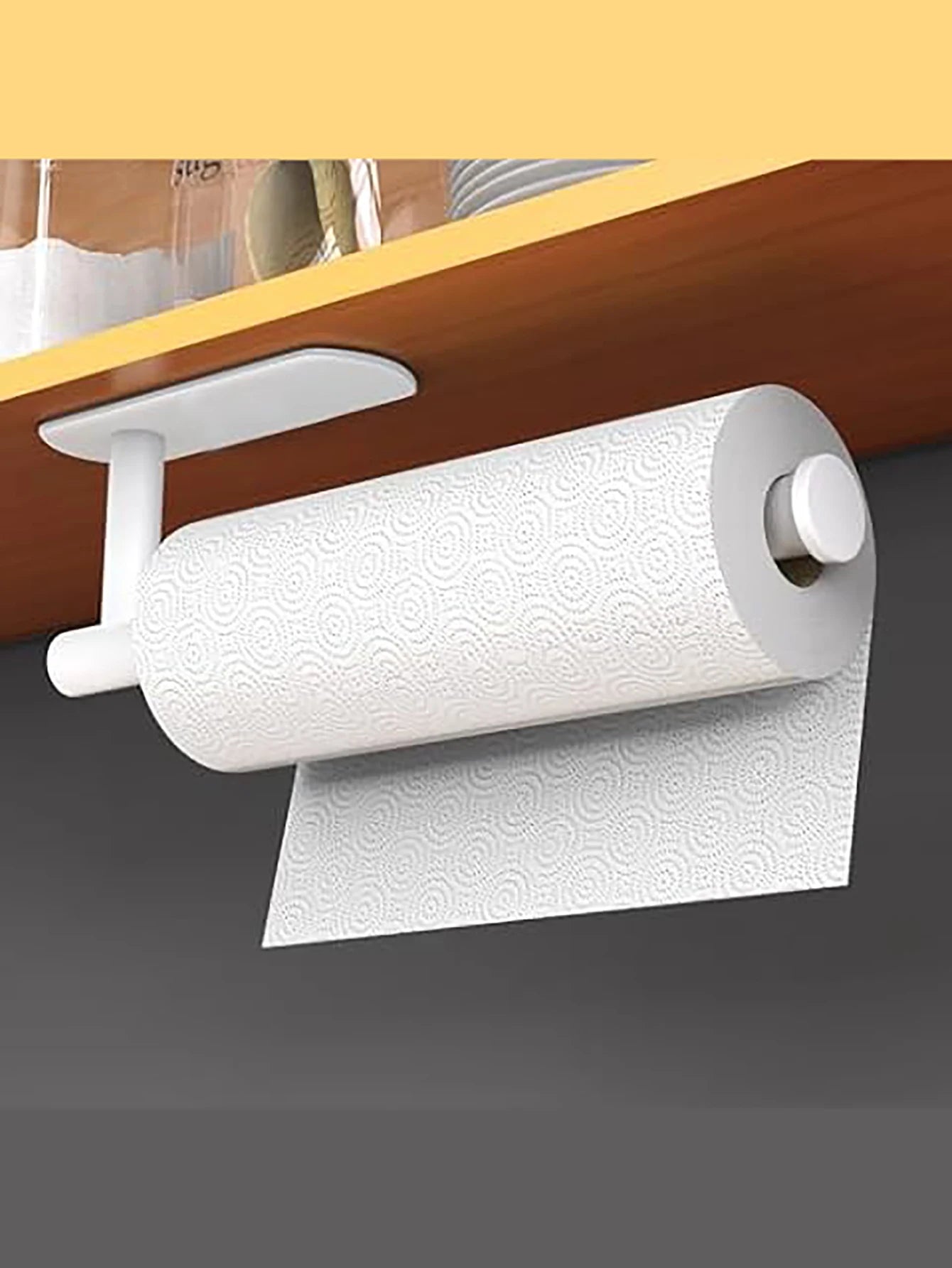 Porte-essuie-tout adhésif pour cuisine, distributeur de papier toilette, meuble de rangement, porte-serviettes, accessoires de salle de bain