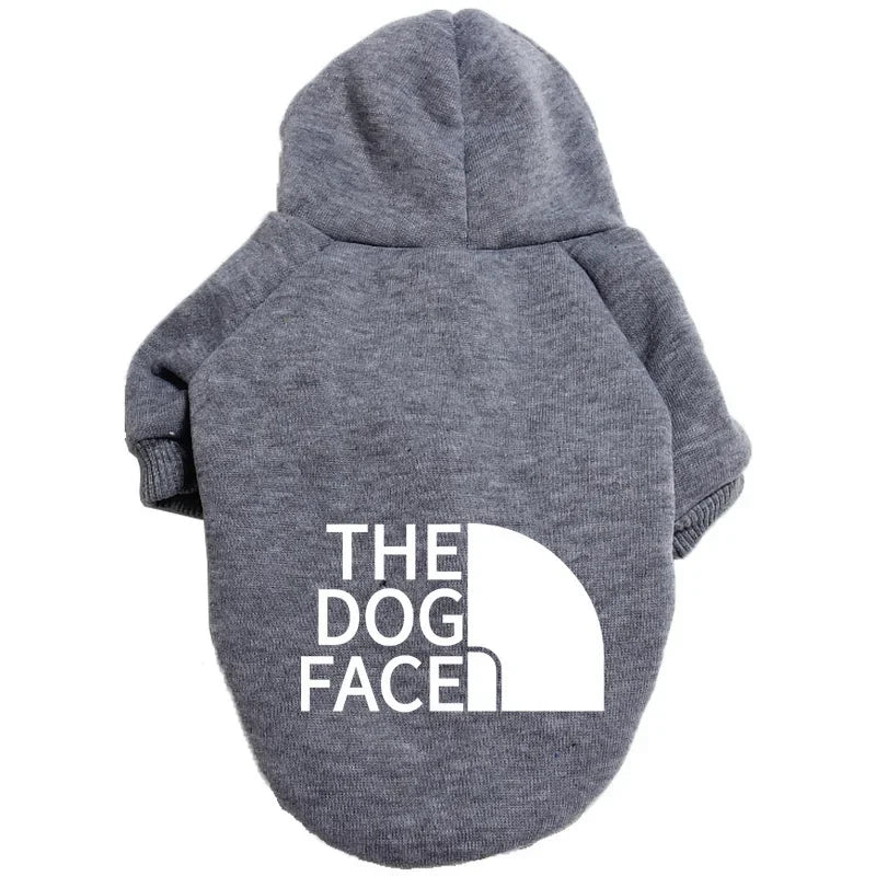 Sweat à capuche pour chien de compagnie, vêtements pour grands chiens, automne et hiver, bouledogue français, labrador, veste