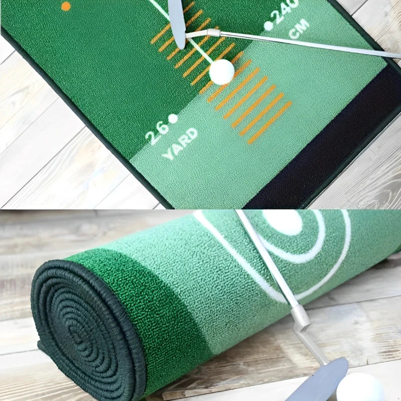 Tapis de golf 50 x 300 cm, équipement d'intérieur pour la maison, le bureau, la pratique, durable, et en extérieur