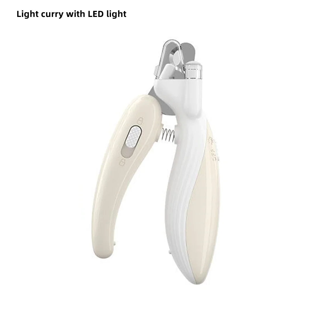 Coupe-ongles pour animaux de compagnie, coupe-ongles pour chiens et chats, coupe-ongles électrique à LED pratique, fournitures de toilettage pour chiens