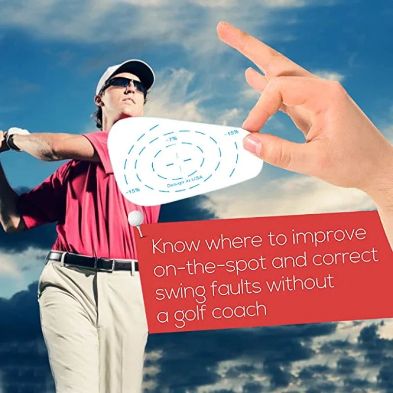 Marqueur de club golf adhésif dimensionné, étiquettes pour fers, gauchers et droitiers, outil d'entraînement au swing pour hommes et femmes, accessoires de golf
