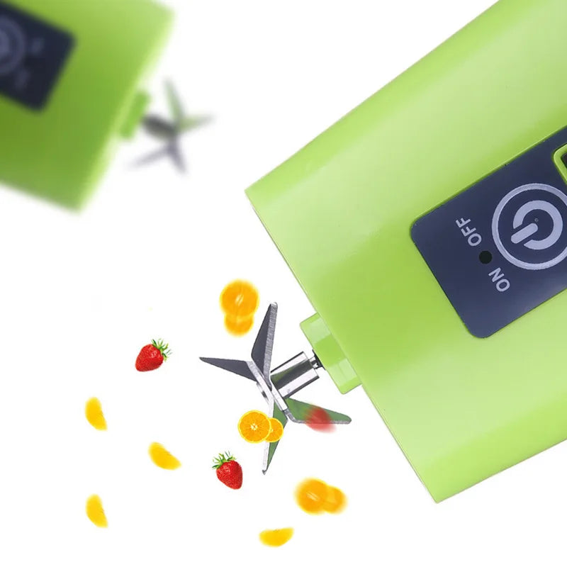 Electric Juicer Cup Portable Rechargeable Juicer Cup Milkshake Smoothie Fruit Blender Home Travel Camping