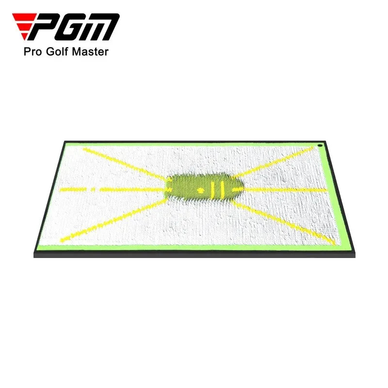 Tapis de frappe de golf , affichage de billes, piste d'entraînement pour débutants, détection de traces, exercice de swing