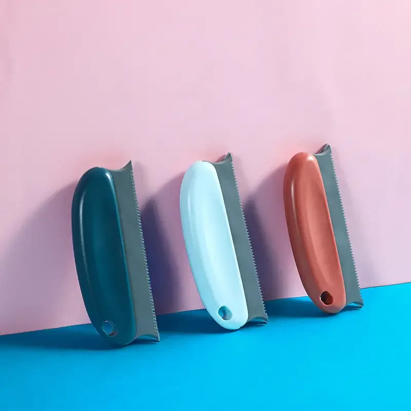 1 brosse pour enlever les poils d'animaux avec poignéepour nettoyer les voitures, les tapis, les canapés, les vêtements et les lits