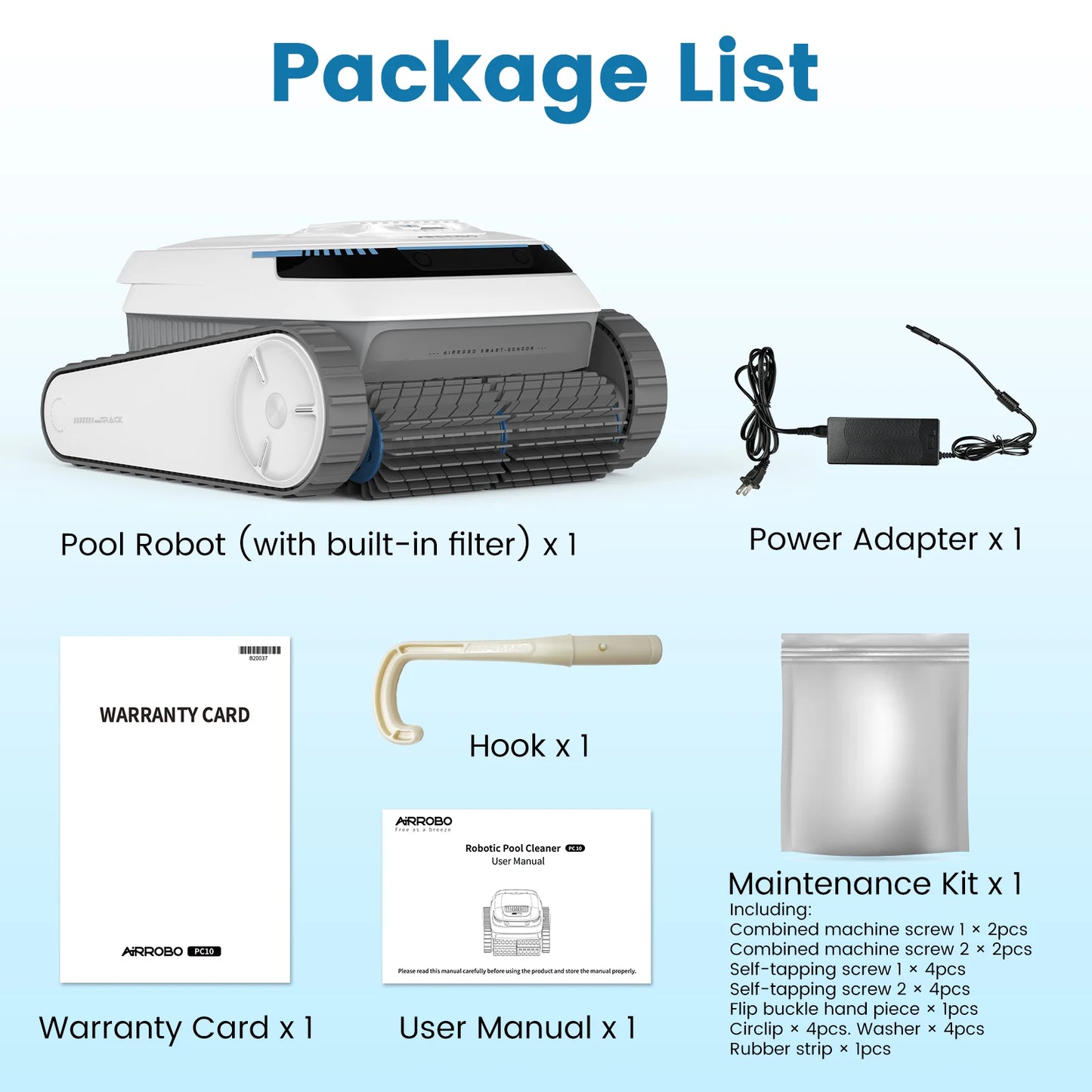 Piscine Robot Nettoyeur Intelligent Sans Fil