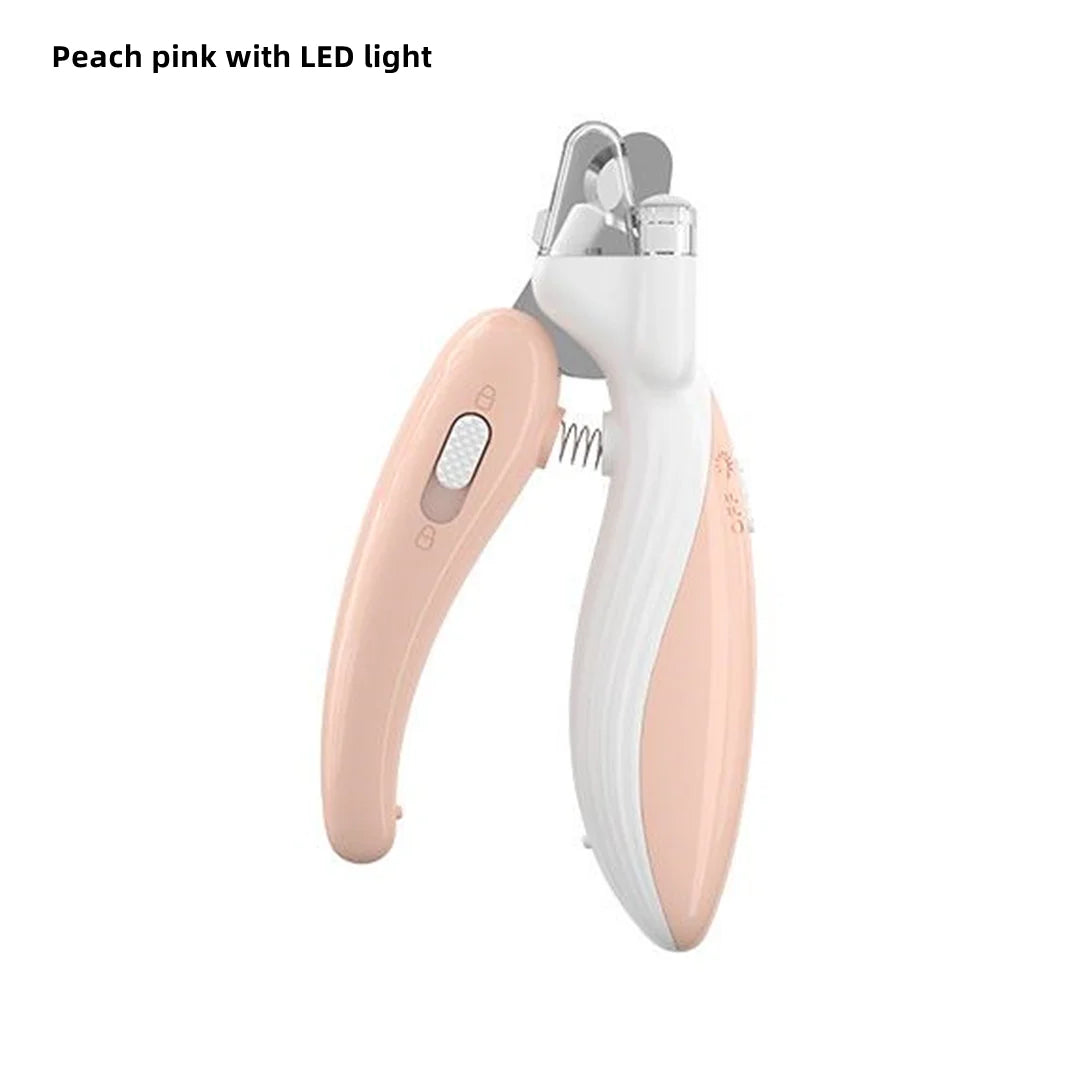 Coupe-ongles pour animaux de compagnie, coupe-ongles pour chiens et chats, coupe-ongles électrique à LED pratique, fournitures de toilettage pour chiens
