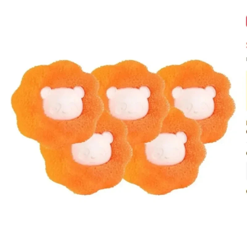 Pet Hair Remover for Washing Machine Reusable Cats Dogs Fur Sticker Hair Brush Lint Dust Collector Dryer Cleaning Laundry Tools