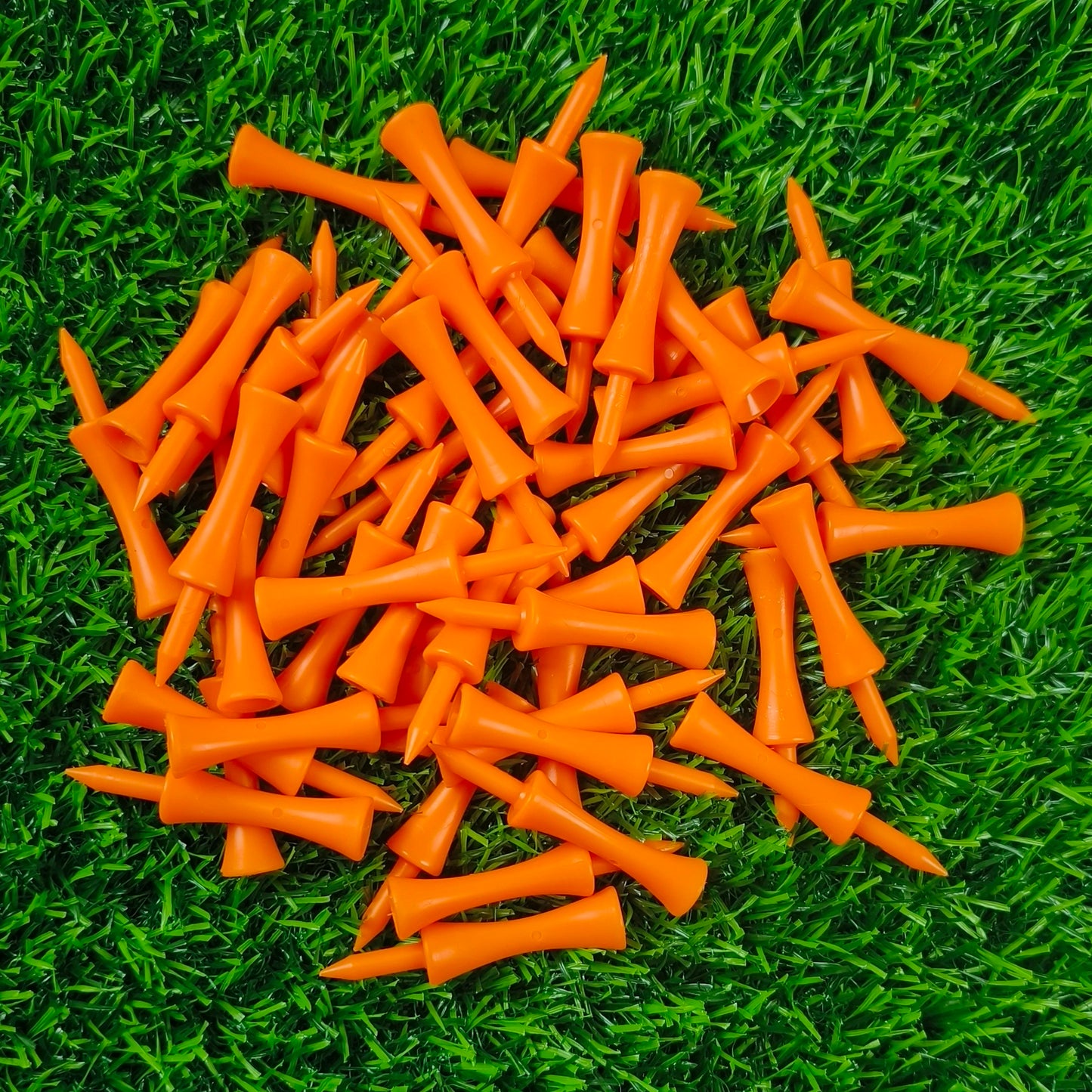 Plastic Golf Tee Pack 50 Pcs Step Down 59mm Golf Tees Colorful For Driver Irons Hybrids Longer Distance Drop Ship