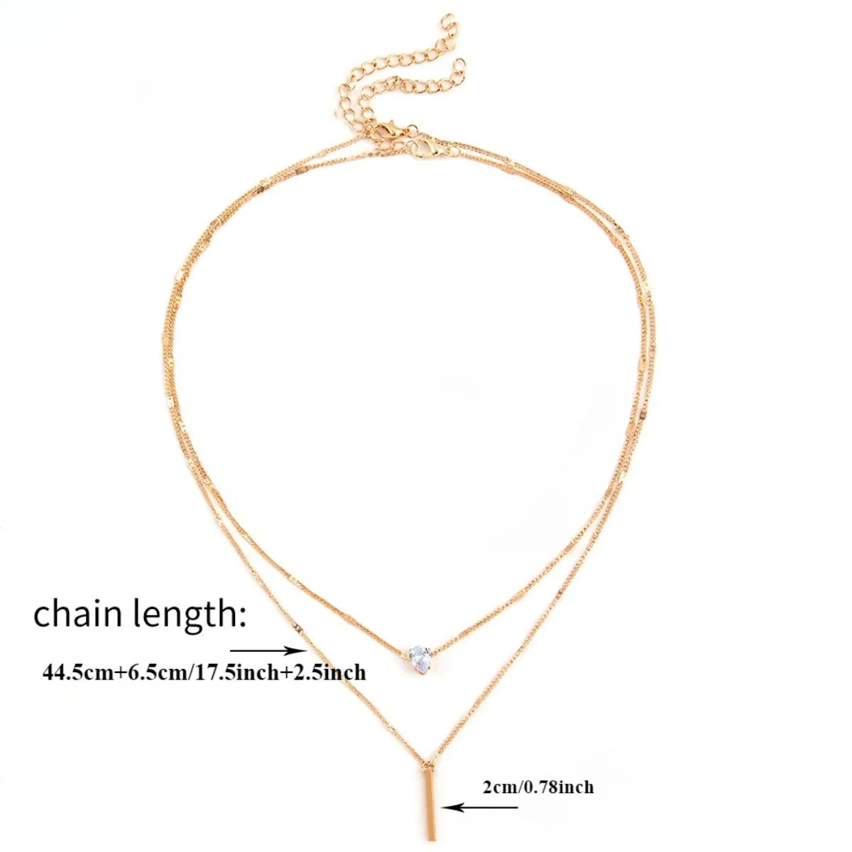 Collier multiple à pendentifs