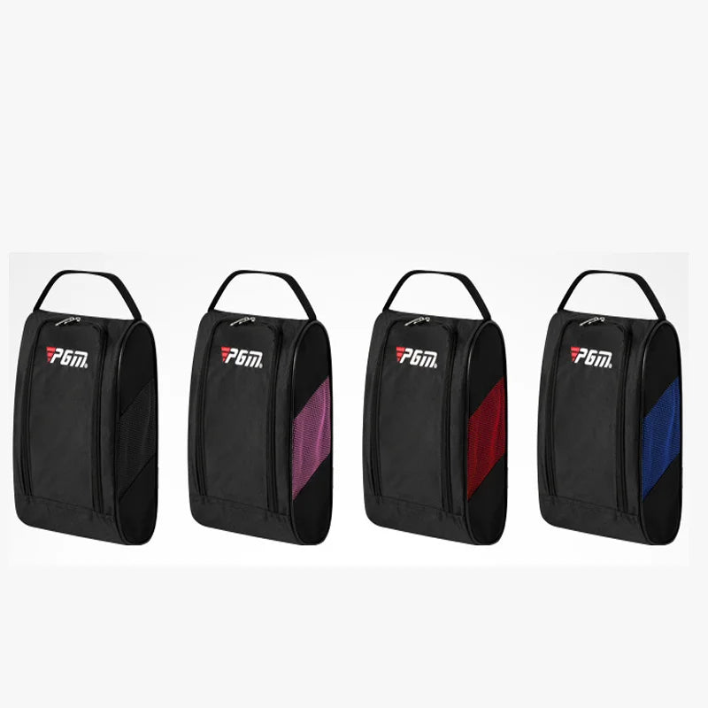 Sac de transport pour chaussures de golf, mini-sac de transport en nylon, porte-balles de golf, pochette légère et respirante, sac de tee, accessoires de sport