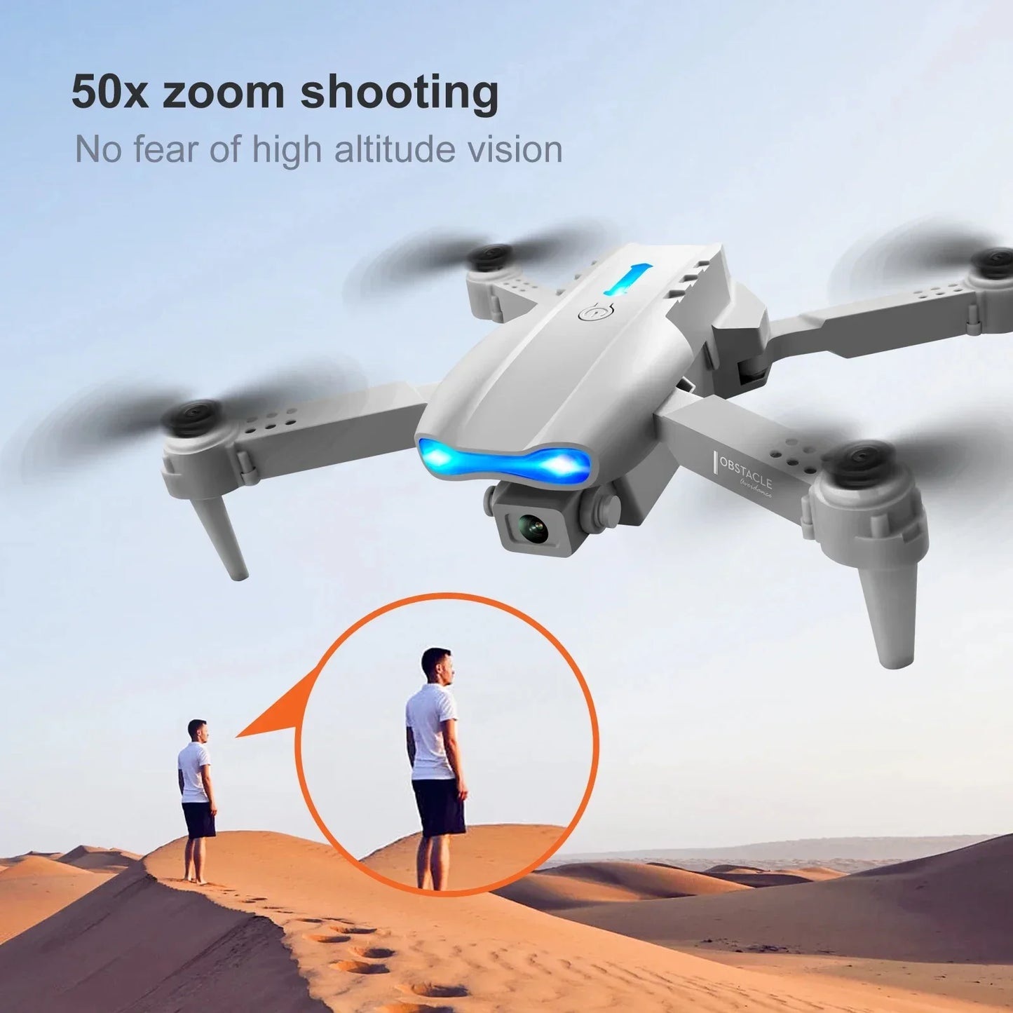 KBDFA K3 E99 Pro Drone Professional Quadcopter Obstacle Avoidance Drones RC Helicopters 4K Dual Camera Dron Remote Control Toys