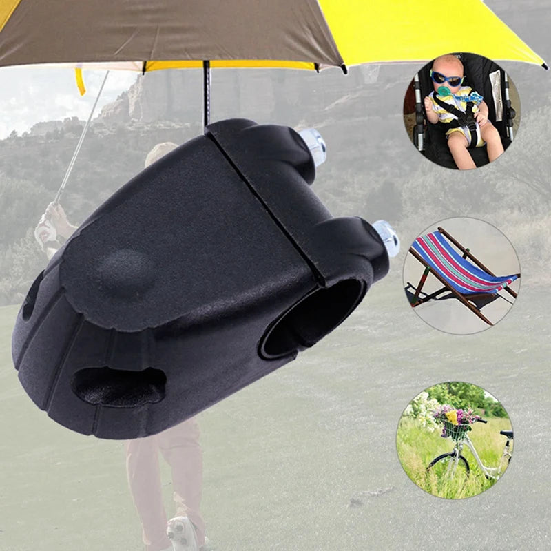 Lot de 2 porte-parapluies de golf pour poussettes, chariots de golf, pêche, cyclisme, vélos