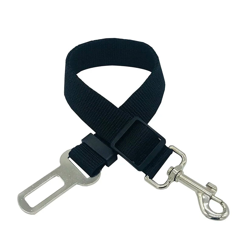 Pet Dog Safety Rope, Car Mounted Pet Traction Belt, Pet Adjustable Traction Rope, Car Used Pet Dog Supplies, Black, Red, Blue, P