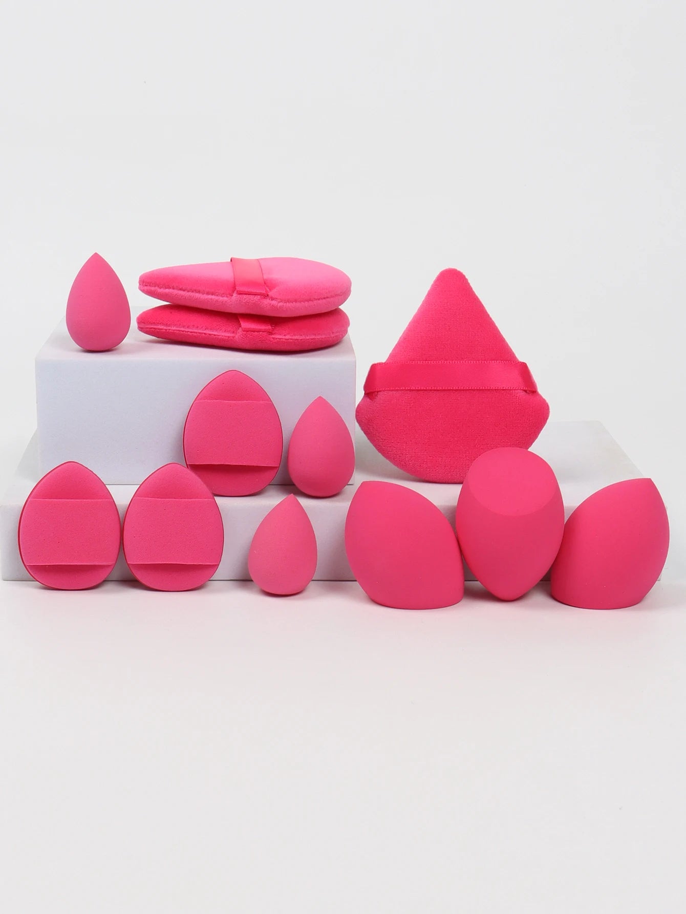 Ensemble d'éponges de maquillage tout usage de 12 pièces